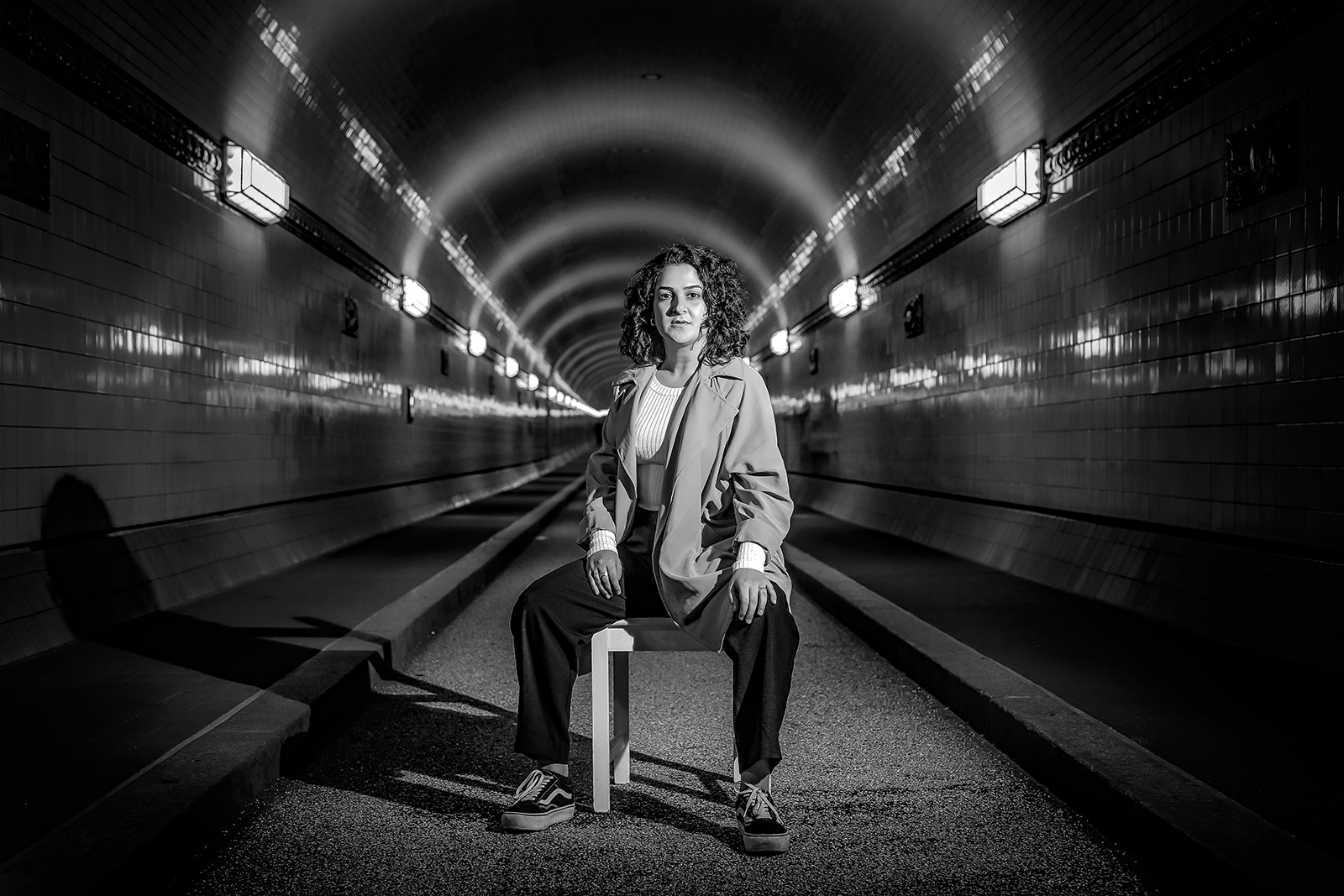 Rana Farahani der Weisse Stuhl Heiko Richter